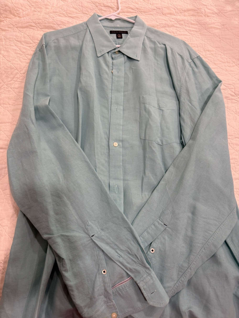 Banana Republic Light blue/greenCasual Button-Down Shirt